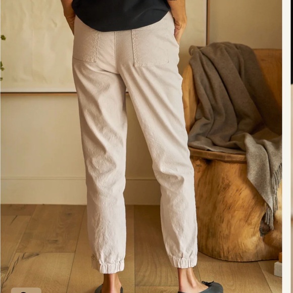 Frank & Eileen Jameson utility jogger pants tan size 4 - Picture 2 of 11